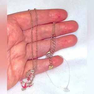 A. Michelson 1980’s Vintage Anchor Gold Tone Necklace from antique store